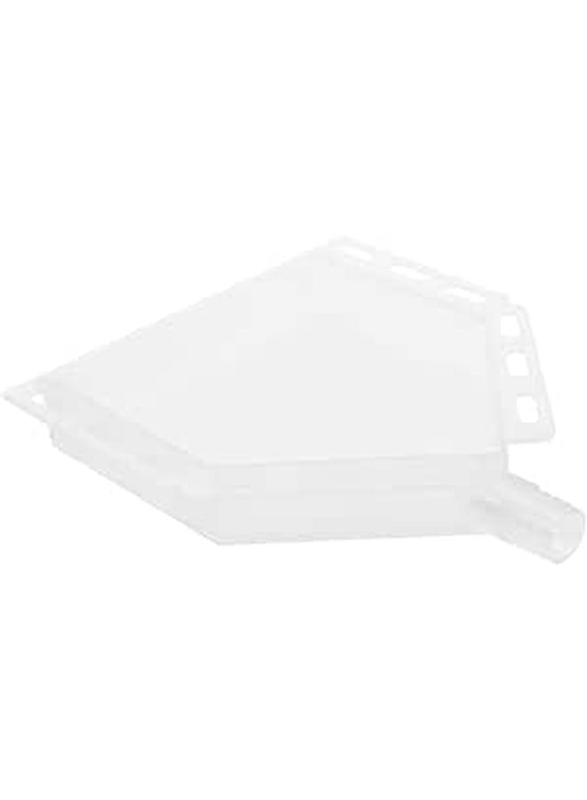 Air Conditioner Drip Pan Portable Condensate Catcher White Weather Resistant Design Efficient Drainage Water Collection Split System - Image 1