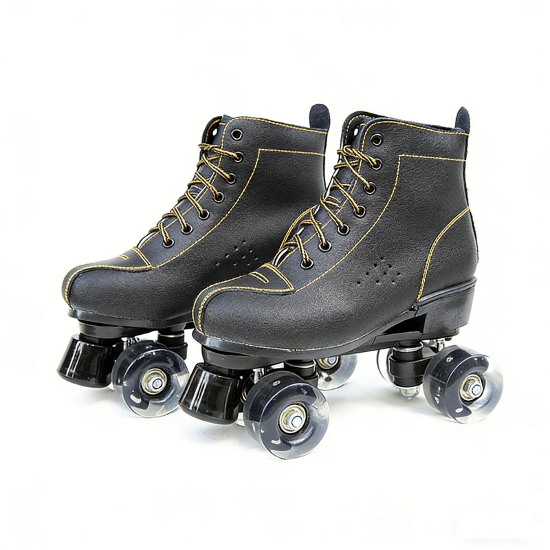 Skates for Adults, Double-Row Roller Skates, Adult Four-Wheel Skates, Children''s Full Set, Beginner''s Roller Skates for Men and Women - Image 5
