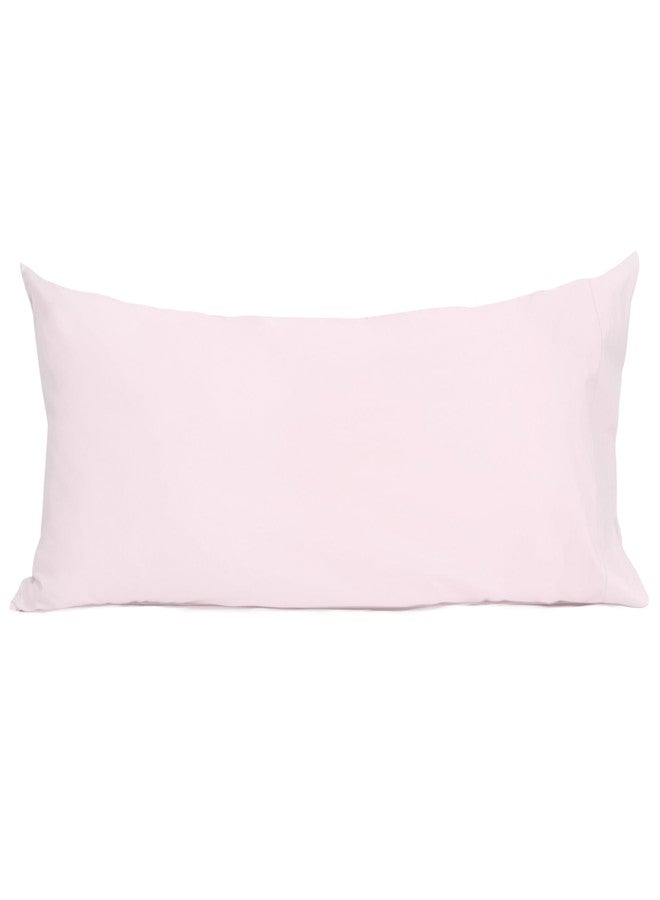 Sunflower Body Pillowcase 100% Cotton Long Pillow Cover/Case Envelope Closure 1 Pack, 21×54 inches Light Pink, Soft and Breathable - Image 1