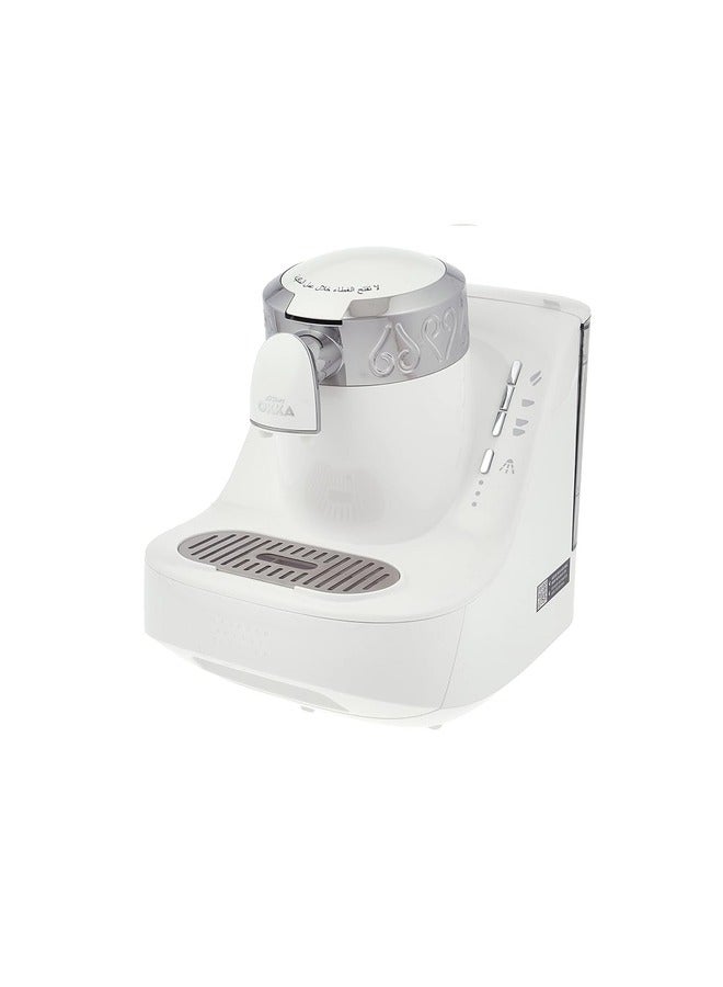 أرزوم ماكينة تحضير القهوة التركية 0.95 L 710 W OK002 أبيض/ كروم - Image 5