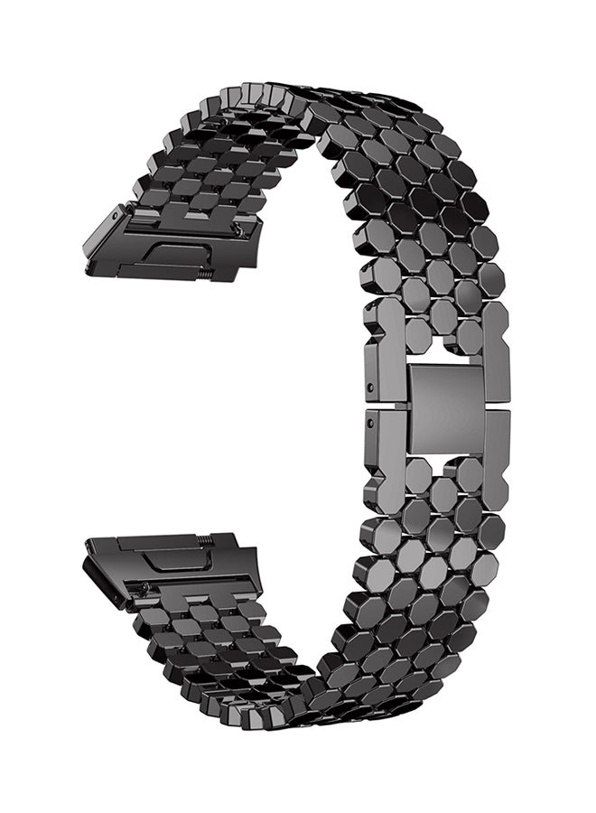 ISank Replacement Bracelet Strap For Fitbit Ionic Black - Image 1