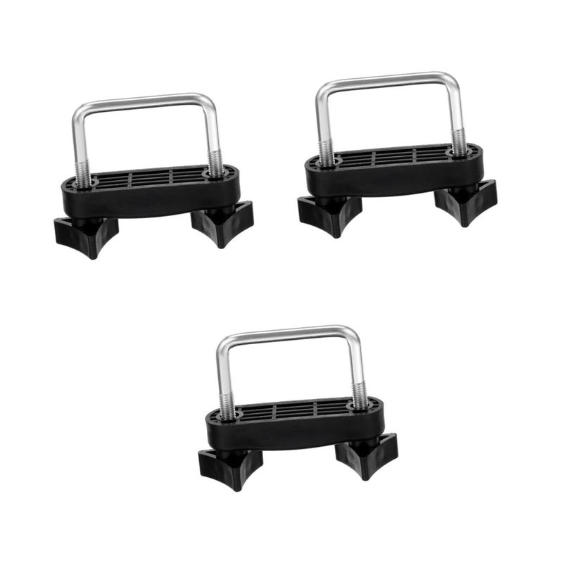 Universal Car Luggage Clamps 1 Pack Durable Metal Plastic Cargo Rack Mounts - Image 2