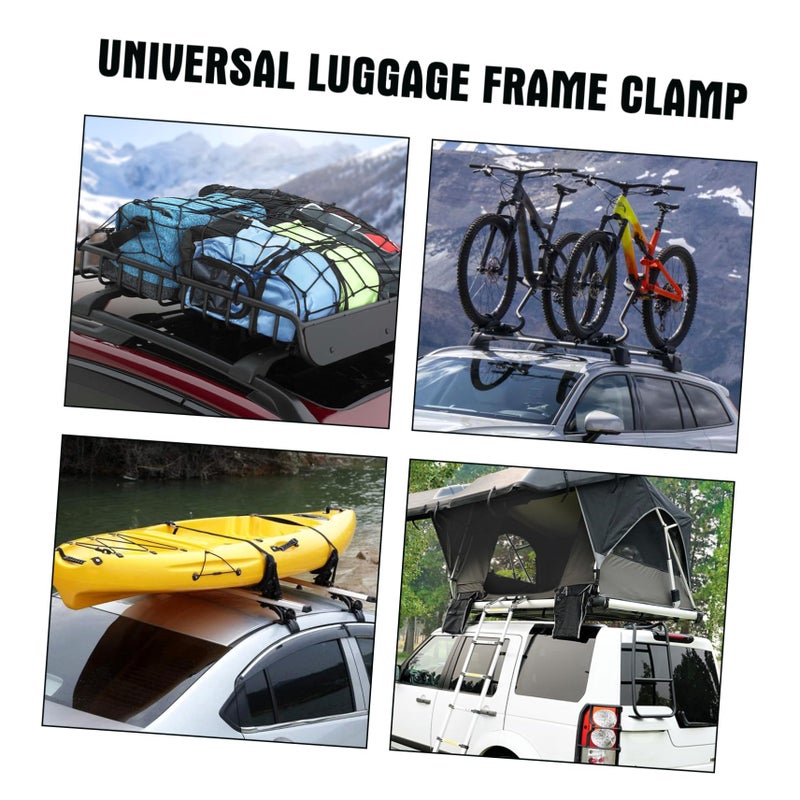 Universal Car Luggage Clamps 1 Pack Durable Metal Plastic Cargo Rack Mounts - Image 5