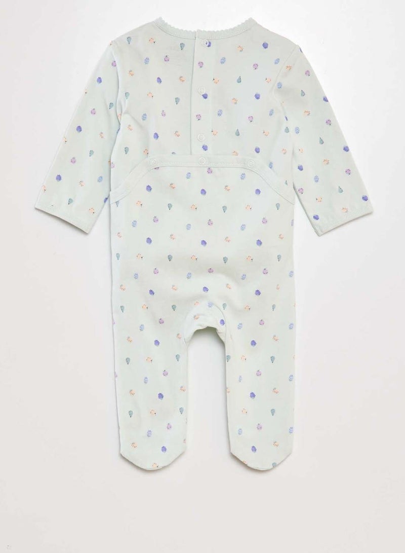 Kiabi cotton-sleepsuit-pyjamas-blue-1 - Image 3