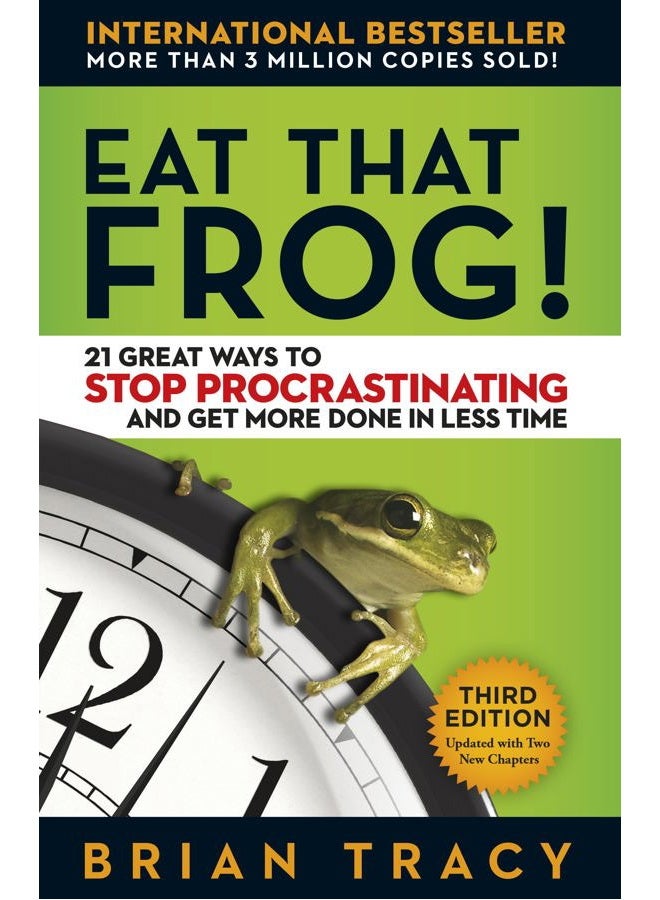 Berrett-Koehler Publishers Eat That Frog! 21 Great Ways to Stop Procrastinating and Get More Donein Less Time - Image 1