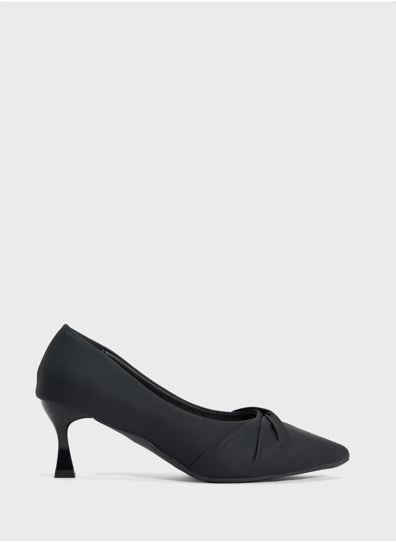 ELLA Mid Heel Pump