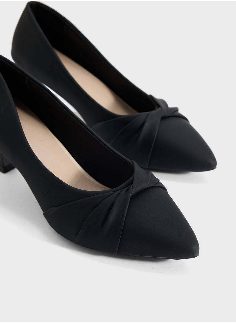 ELLA Mid Heel Pump  - Image 4