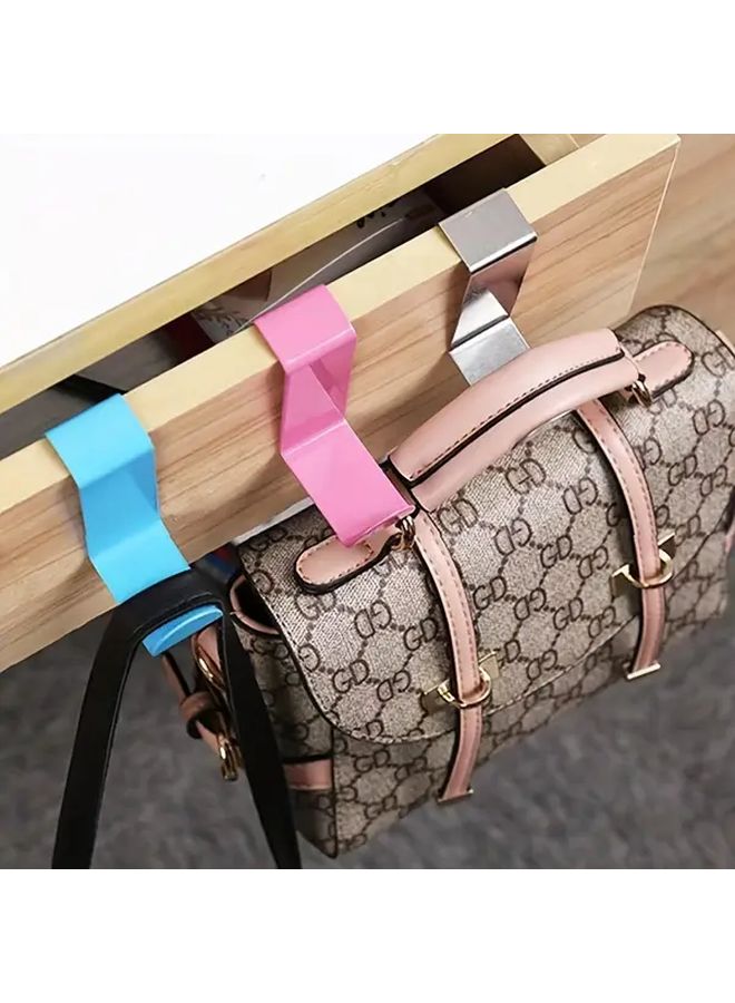 Stainless Steel Z Hook Over The Door Coat Rack Dual Use Space Saving Design Easy Install - Image 4