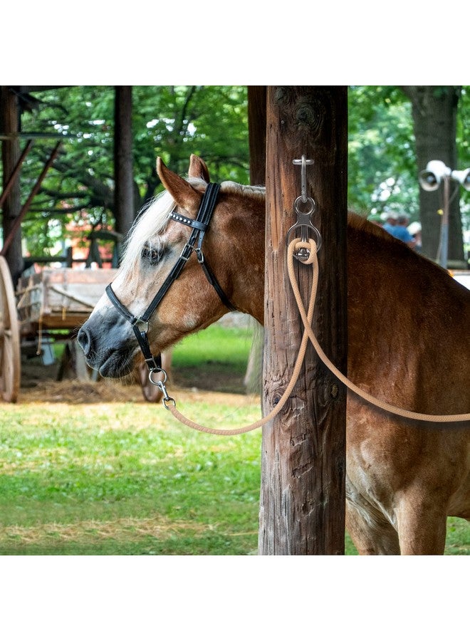Blocker tie Ring for Horses,Horse tack and Supplies Horse Accessories,Horse tie Ring Prevents Horses from Pulling Back Sturdy Stainless Steel - Image 3