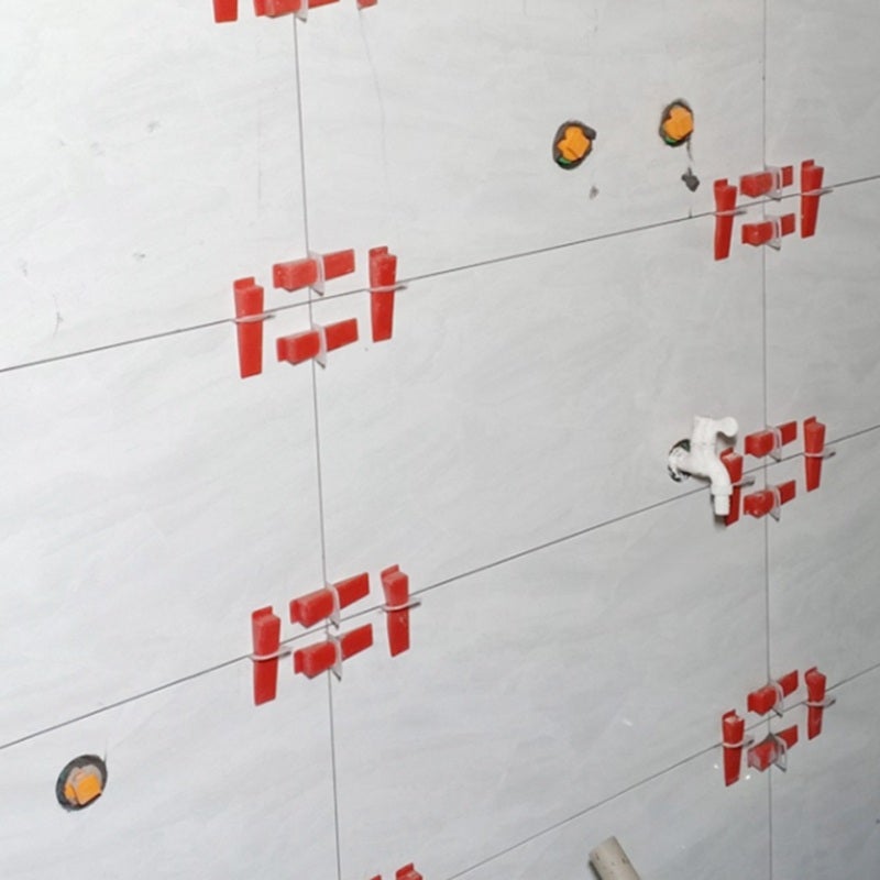 Tile Leveling System Kit: Durable PP Material, Reusable Bases & Inserts - Labor Saving, Accurate Operation, High Work Efficiency Tile Leveling Tools for Home Decoration, Floor & Wall Tile Installation - Image 3