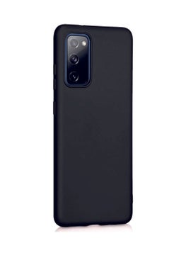Eonaks Samsung Galaxy S20 Fe Black Silicone Rubber Case Back Cover 