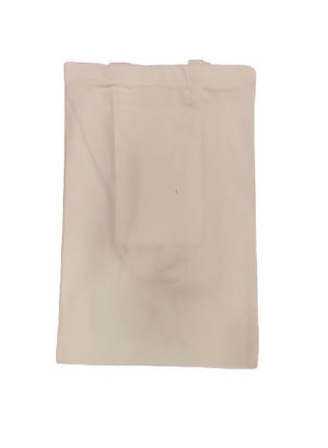VARA Canvas Tote Bag with Cat Print, Natural Beige, Reusable Shopping Bag - Image 4