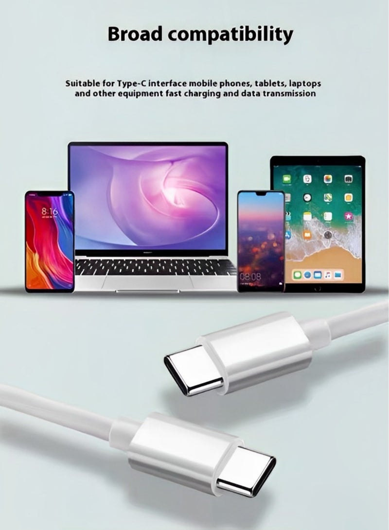 الجمعة . آي فون 16، آي فون 15 برو ماكس الشاحن مع USB C منفذ 35 واط مع 1M آي فون الشحن السريع كبل من النوع C إلى C سامسونج S24 وجميع الهواتف النقالة USB C/Tabs، آي فون 16/15 برو ماكس/15 برو/15 بلس/15. - Image 2