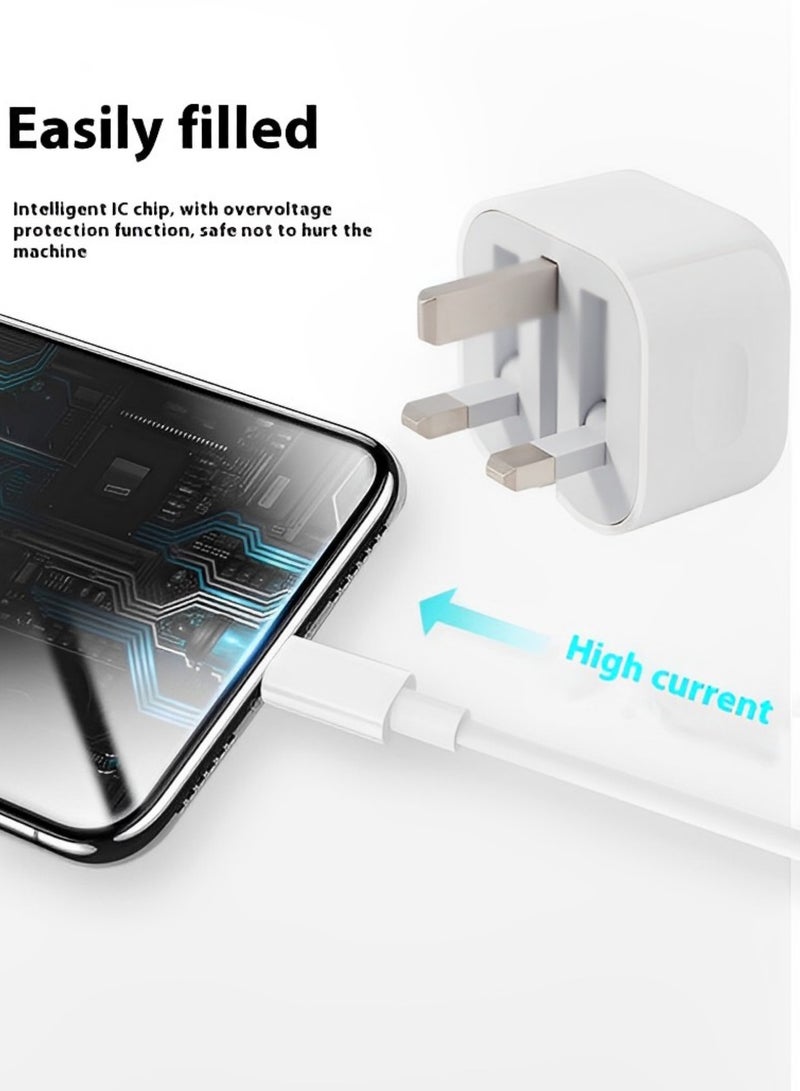 الجمعة . آي فون 16، آي فون 15 برو ماكس الشاحن مع USB C منفذ 35 واط مع 1M آي فون الشحن السريع كبل من النوع C إلى C سامسونج S24 وجميع الهواتف النقالة USB C/Tabs، آي فون 16/15 برو ماكس/15 برو/15 بلس/15. - Image 4
