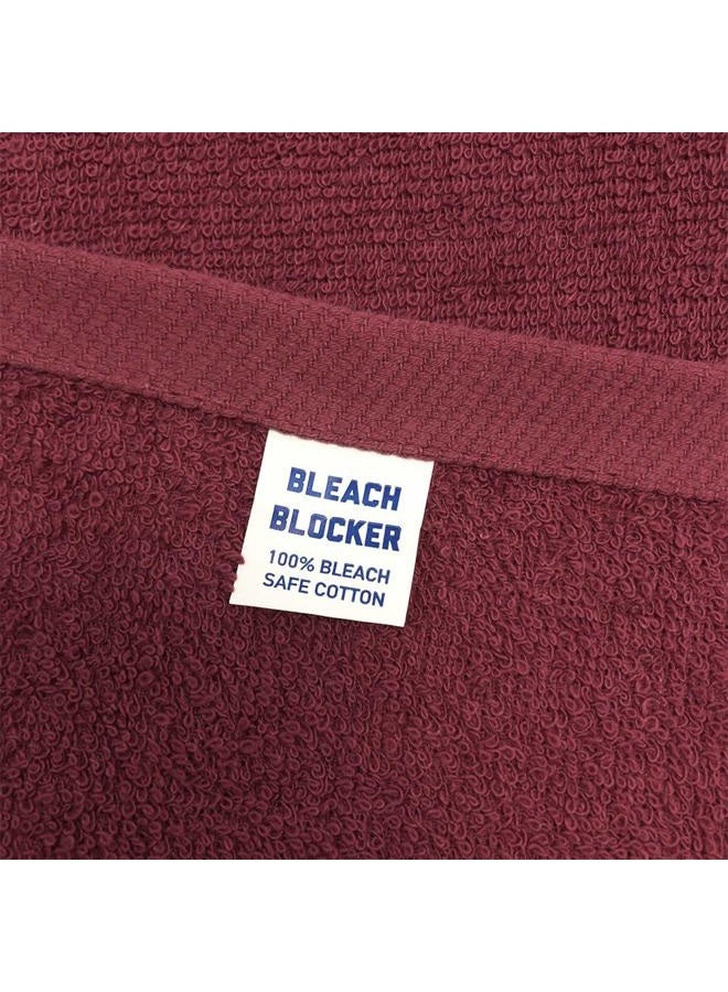 Arkwright, LLC Arkwright Bleach Safe Salon Towels Pack of 12 (16 x 28 inch, Burgundy) - Image 2