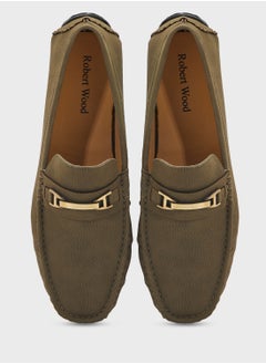 Robert Wood Casual Nubuck Loafers  - Image 4