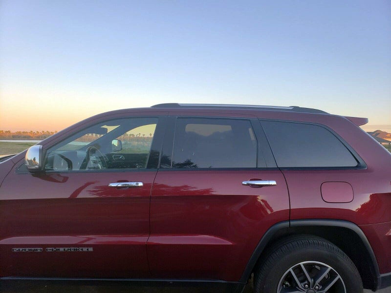 SlickMod Chrome Delete Blackout Vinyl Overlay for 2011-2021 Jeep Grand Cherokee Window Trim (Gloss Black) - Image 5