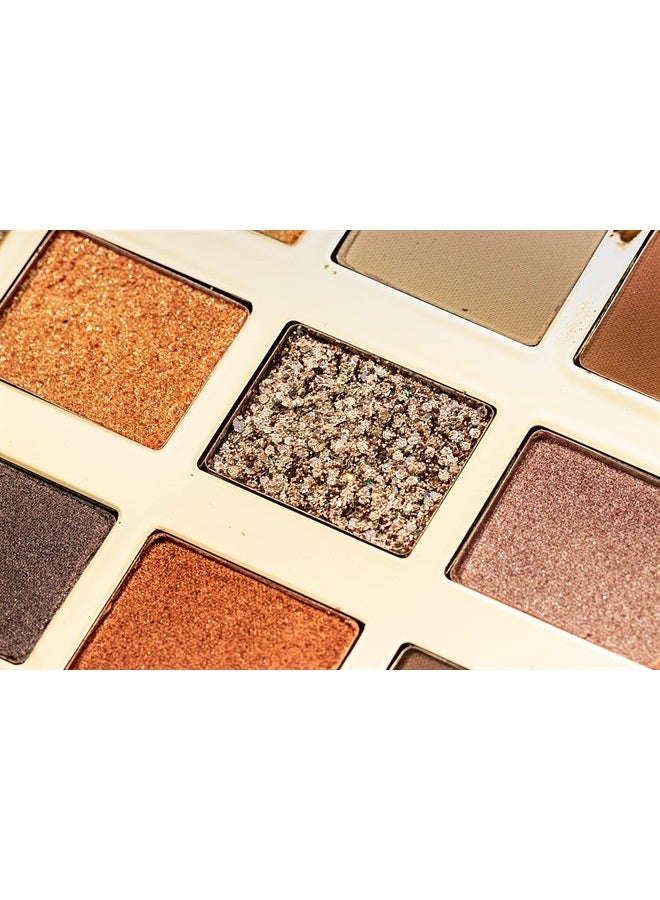 Eyeshadow Palettes Sparkly Eyeshadow Matte and Glitter Makeup Matte Shimmer Highly Pigmented Makeup Palettes Eye shadow 9 Colors Neutral Cosmetic Eye Shadows