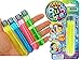JARU Grab a BubbleTouchable Mini Bubbles Wand Toy 1 Unit Assorted Colors Outdoor Summer Toy Entertainment for Kids Party Favor Birthday Party Easter Basket Stuffers Bulk Bubbles 15241A - Image 3