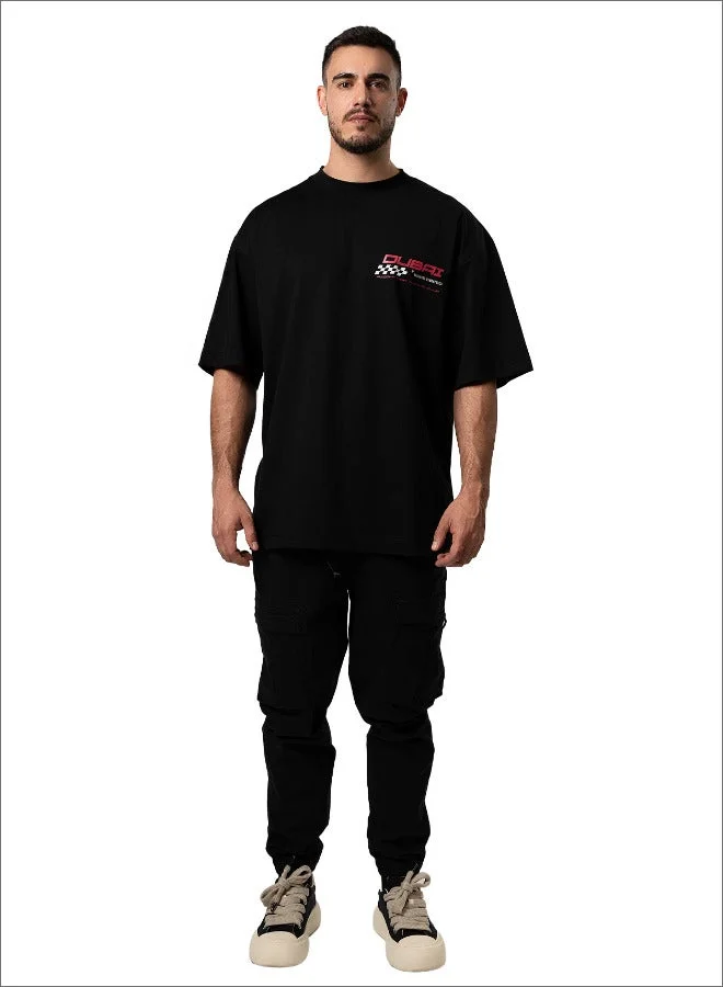 Tanjim Squad  TANJIM SQUAD - MIDDLE EAST RACING T-SHIRT BLACK for Men | Best Price UAE