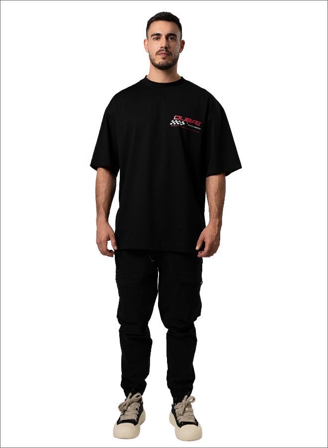 TANJIM SQUAD - MIDDLE EAST RACING T-SHIRT BLACK - Image 3