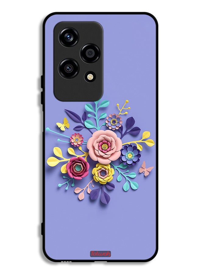 Tolwak Honor 200 Lite 5G Protective Case Cover Flowers Art - Image 1