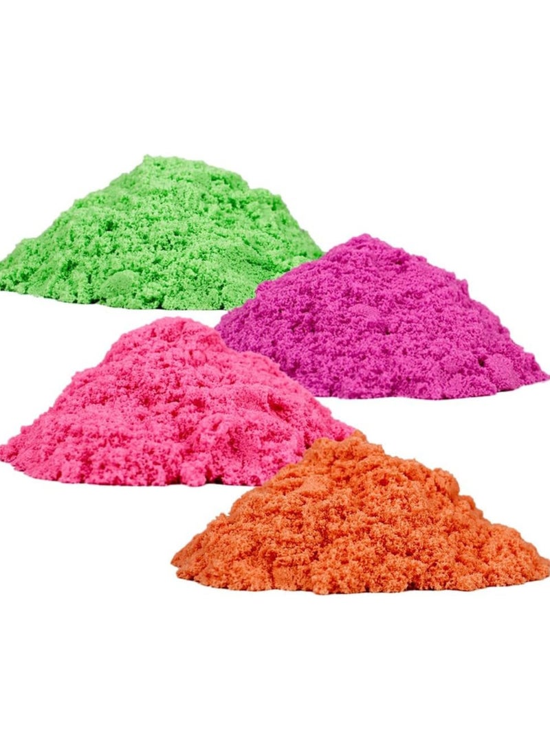 UKR UKR Moldable Sensory Play Sand Set 750g – Magic Sand with Sea Animal Molds & Tools | Non-Toxic Creative Toy for Kids 3+ | Sensory Play for Toddlers & Preschoolers - Image 4