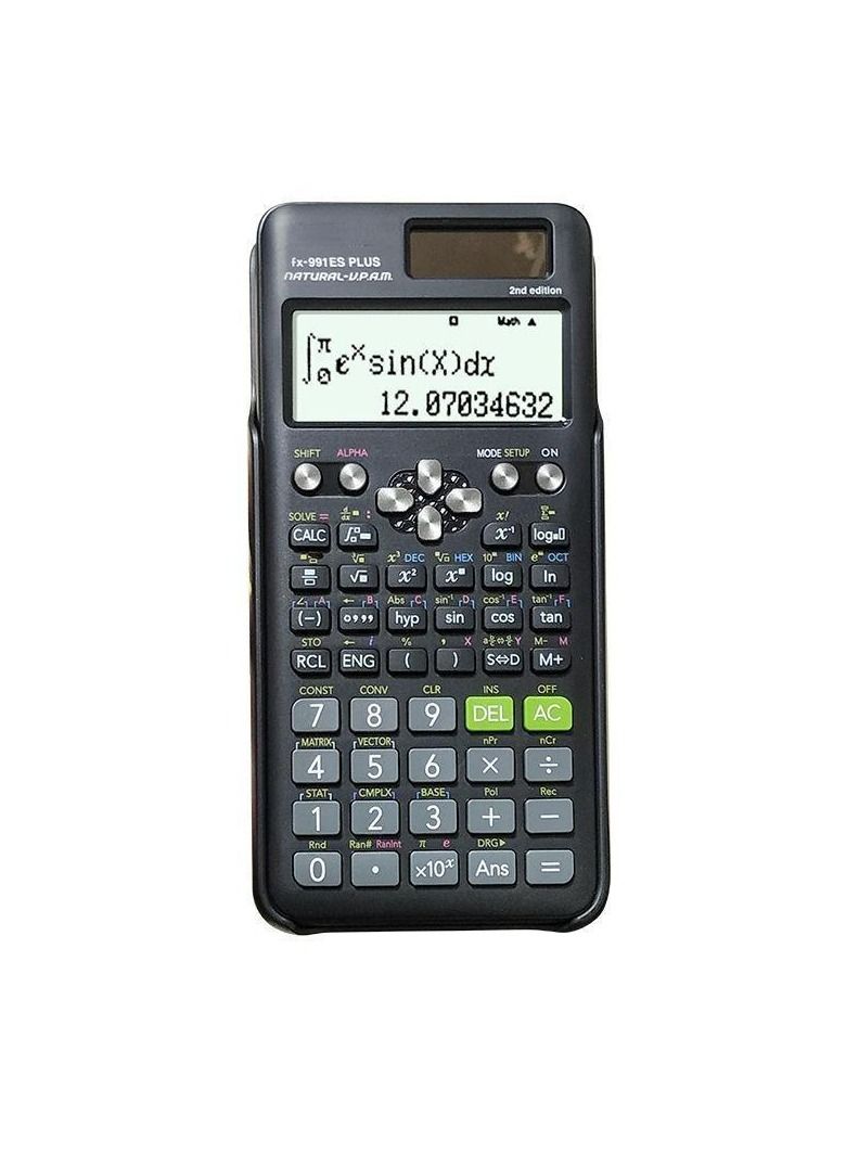 Generic Fx-991Es Plus 2nd Edition Calculator Black  - Image 1
