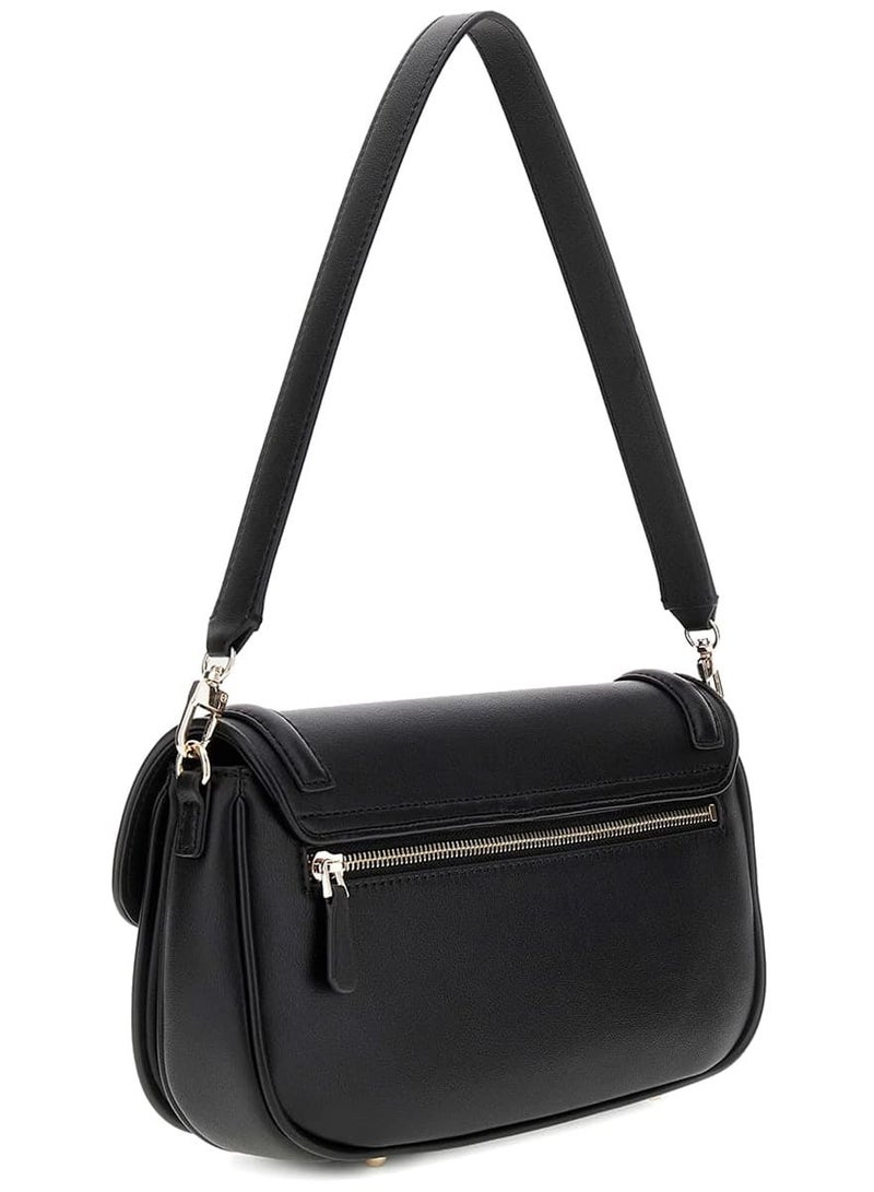 Guess Black Women Handbag Shoulder Bag Hwbg7993200 Bla - Image 4