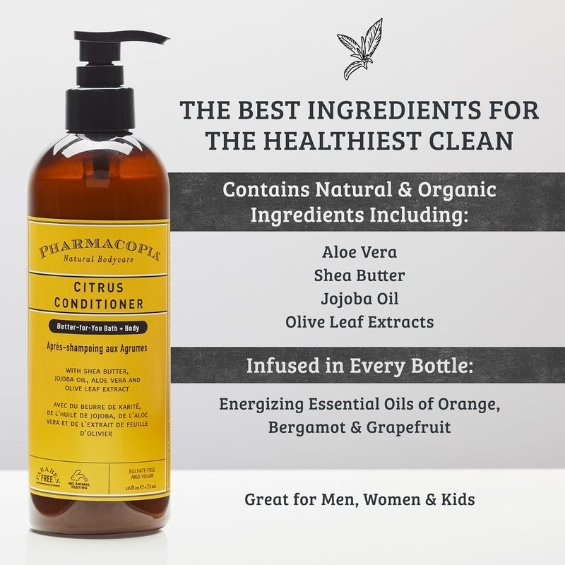 Pharmacopia Citrus Conditioner 470ml - Image 3
