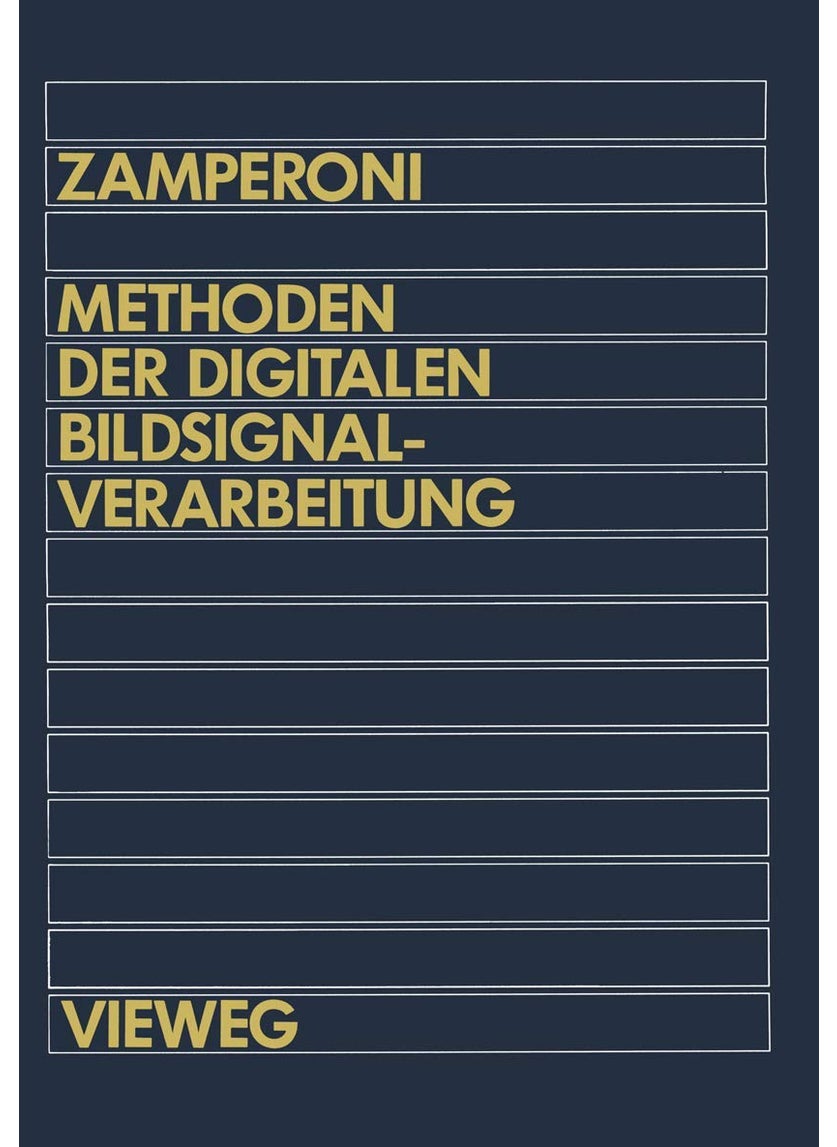 Methoden der digitalen Bildsignalverarbeitung 