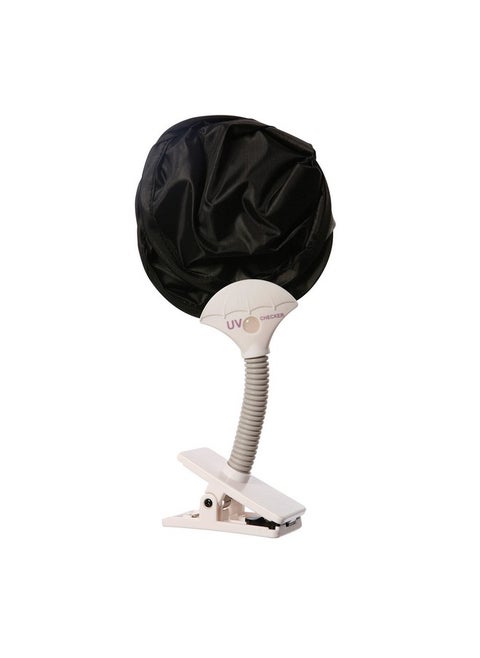 Dreambaby Clip-On Stroller Sunshade With Uv Indicator - Universal Design For Sun Protection On Strollers, Car Seats, Desks, And More