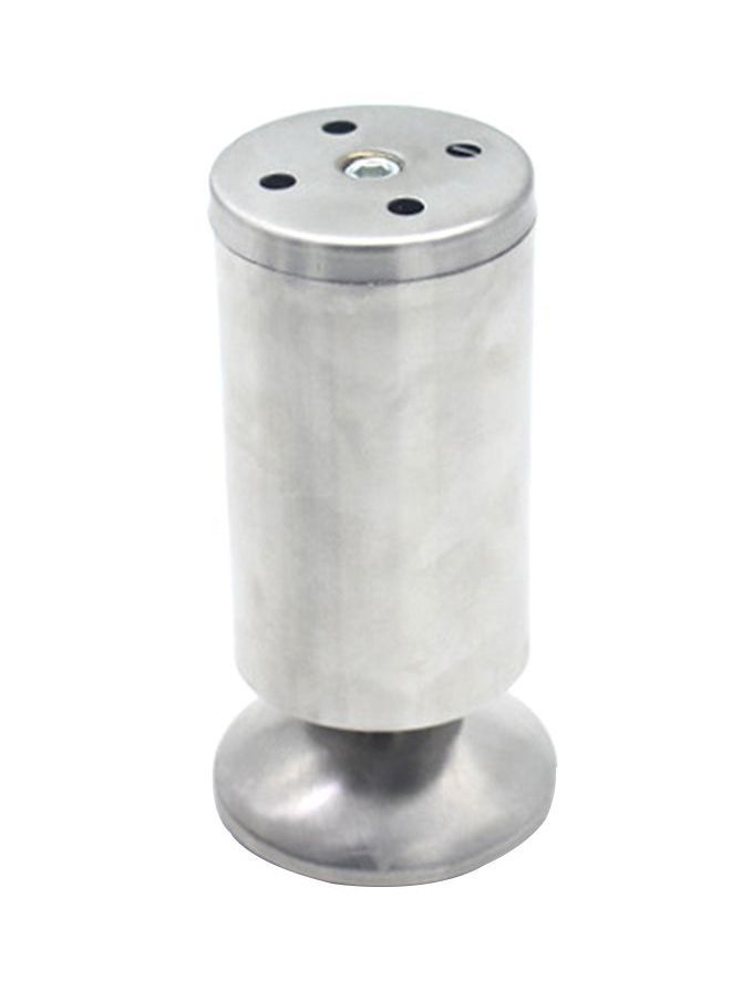 NIBEMINENT Non Slip Adjustable Cabinet Leg Silver 0.13kg  - Image 1