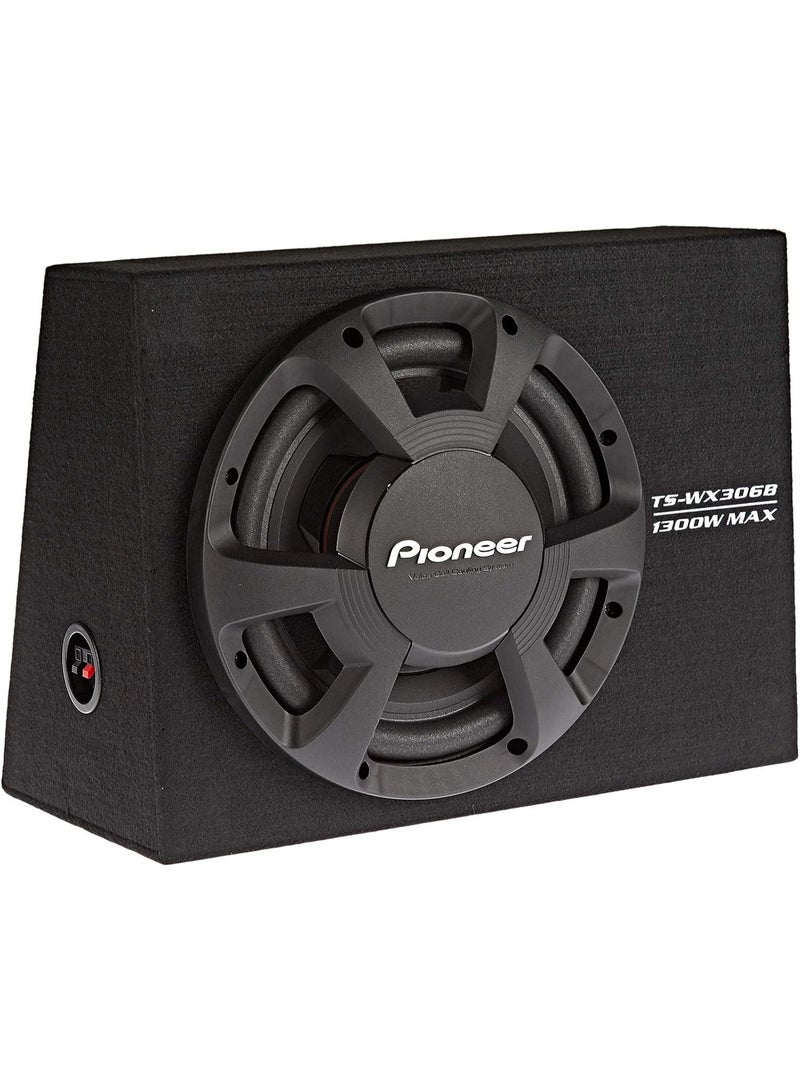 بايونير مكبر صوت فرعي Pioneer TS-WX306B مقاس 30 سم محمل مسبقًا في علبة محكمة الغلق (1300 واط) - Image 1