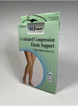 Graduated Compression Elastic Support-Thigh High Open-Toe Size M - pzsku/Z5D40D3885B003E072E99Z/45/_/1660817592/45503b39-7028-408e-afbc-3344f5a46d84
