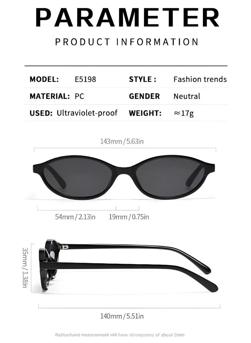 RITY Men & Women Polarized Sunglasses with UV Protection | Trendy Lightweight Fashion Eyewear for Driving, Travel, Beach & Outdoor Activities | Comfortable & Durable Design - Image 5