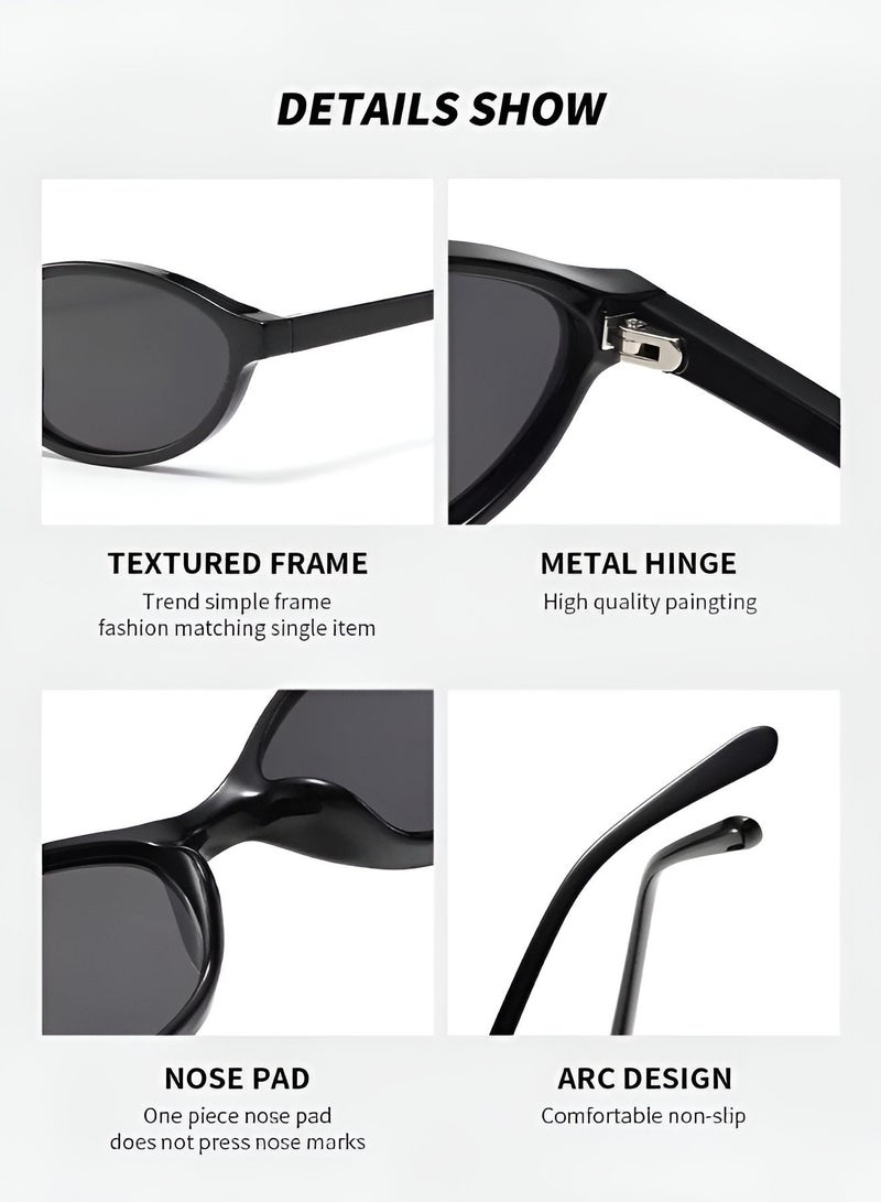 RITY Men & Women Polarized Sunglasses with UV Protection | Trendy Lightweight Fashion Eyewear for Driving, Travel, Beach & Outdoor Activities | Comfortable & Durable Design - Image 4