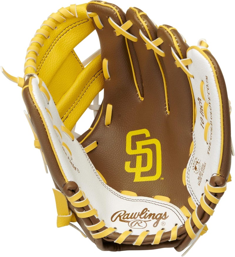 Rawlings سلسلة قفازات لاعبي MLB | قفازات كرة السلة للأطفال والشباب | 10" | جميع فرق MLB - Image 2