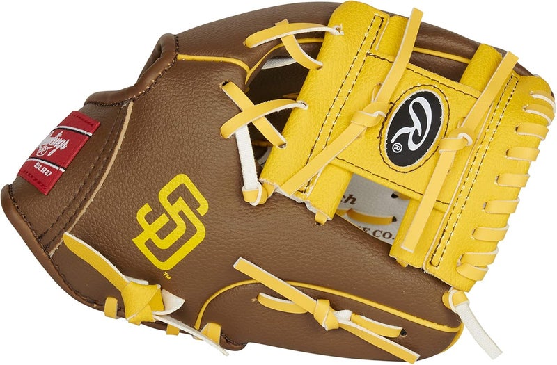 Rawlings سلسلة قفازات لاعبي MLB | قفازات كرة السلة للأطفال والشباب | 10" | جميع فرق MLB - Image 1
