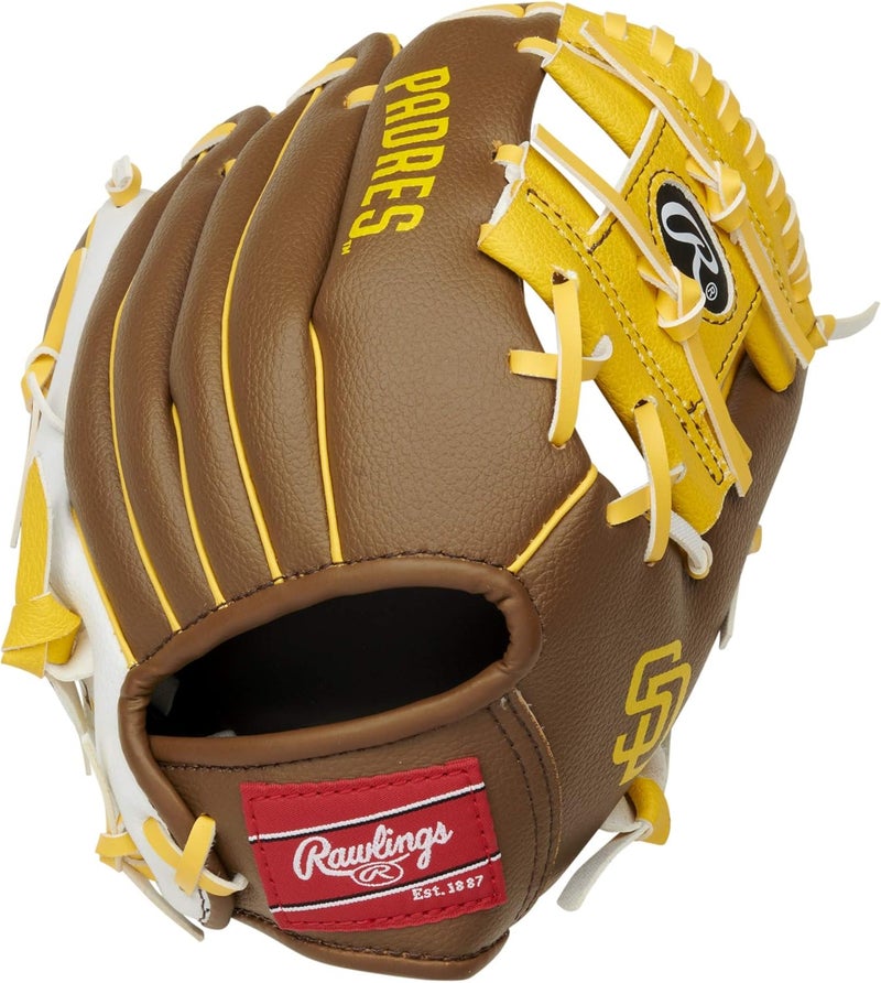 Rawlings سلسلة قفازات لاعبي MLB | قفازات كرة السلة للأطفال والشباب | 10" | جميع فرق MLB - Image 3