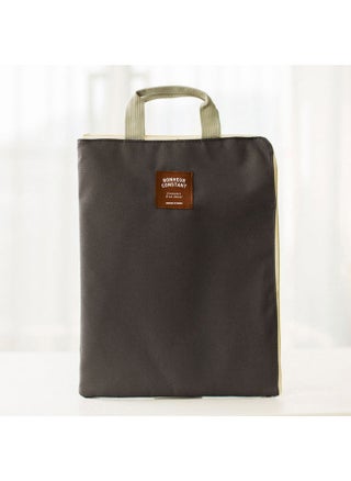 A4 Document Holder Zip Bag Grey - pzsku/Z5D41106AD161D5197A81Z/45/_/1693360306/5ac13c62-f4c8-4146-9dcf-6badc1a0b9c4