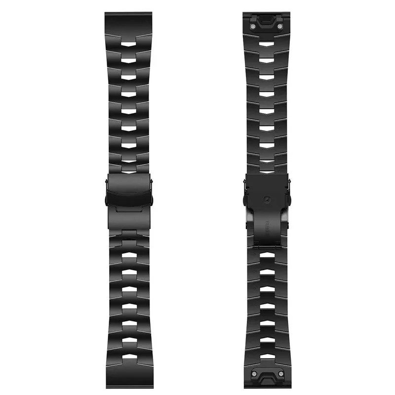 Bluejw QuickFit Titanium Alloy Watch Band for Garmin Fenix 7/7X/6X Pro, Epix Pro Gen 2 (47mm/51mm), Fenix 5 Plus, 6 Pro – Replace the Watch Strap with 26mm & 22mm Quick Release Bands - Image 5