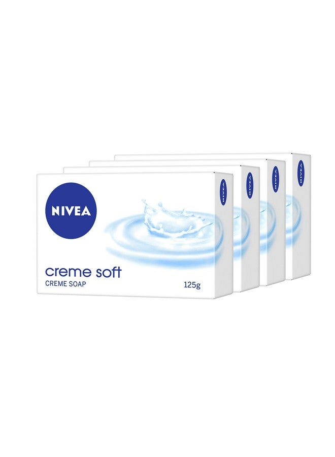 NIVEA Soap, Creme Soft, For Hands And Body, 125g (BUY 2 GET 2) - Image 1