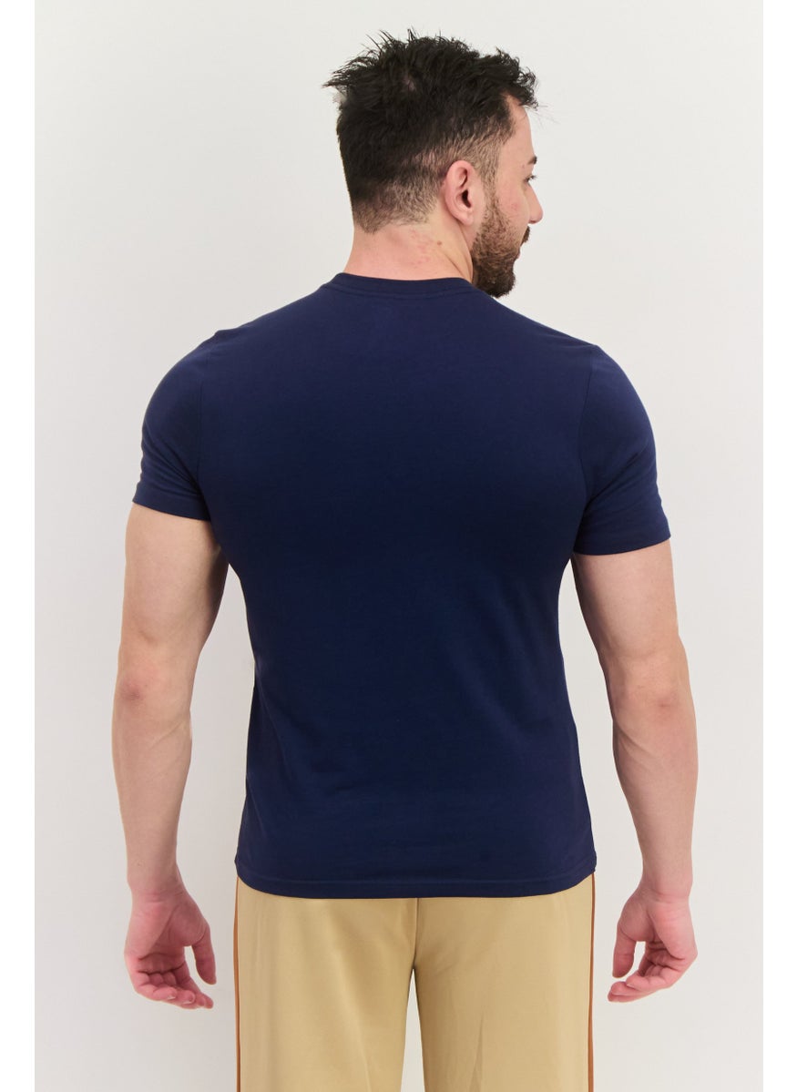 Men Sportswear Fit Short Sleeve Training T-Shirts, Navy Blue - pzsku/Z5D415969EFB6FE3E5D41Z/45/_/1737642980/8de66ec8-c19e-4095-9491-ae3fc51384ed