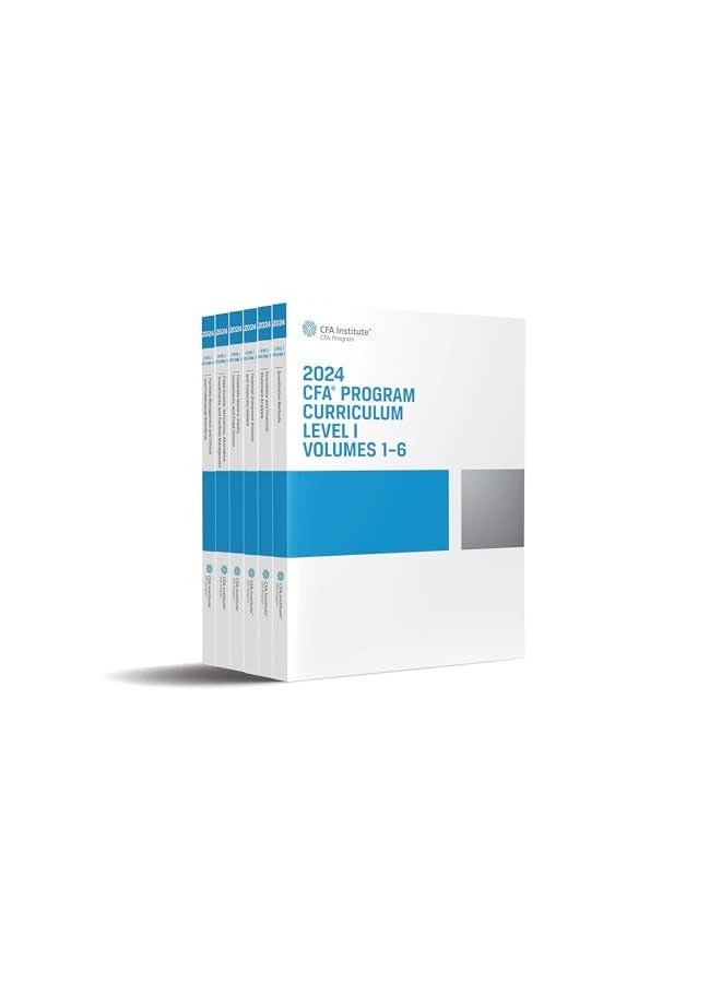 2024 Cfa Program Curriculum Level I Box Set
