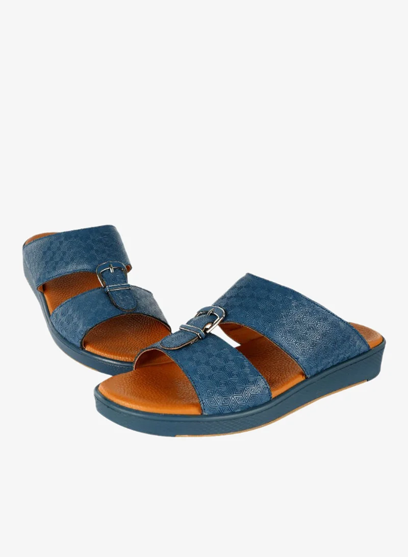 Barjeel Uno Mens Elegant Arabic Sandals SP1-017 Navy