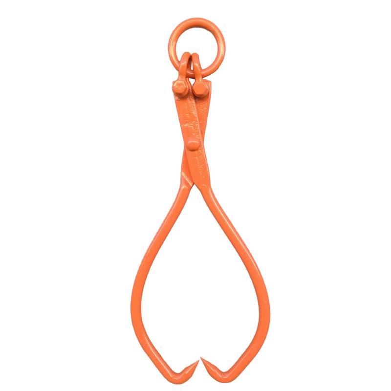 OAOLOWF Skidding Tongs Log Lifting/Swivel Dragging Steel Tongs Log Lifting, Handling, Dragging & Carrying Tool / 18inch Jaw Opening (18"-O-Ring) - Image 1