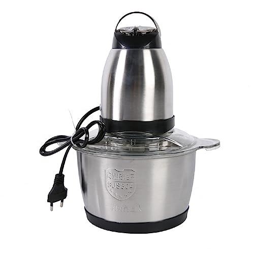 Envop Food Processor Electric, Meat Grinder Food Chopper for Meat, Vegetable, Onion and Fruits, Stainless Steel Bowl and 4 Sharp Blades 3L 400 Watts - Image 1