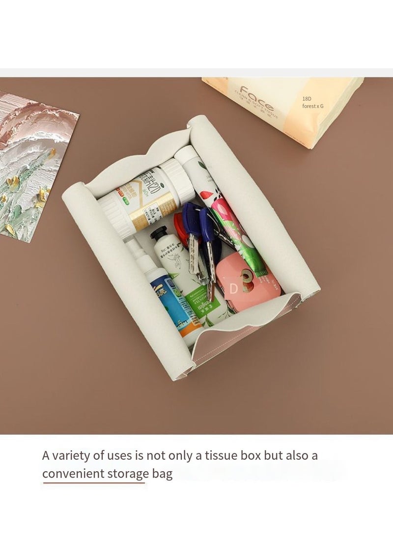Oil Painting Tissue Box For Home Use, Living Room And Car Tissue Box - Image 5