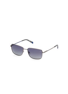 Timberland Men's Polarized Square Sunglasses - TB933808D57 - Lens Size: 57 Mm  - Image 1